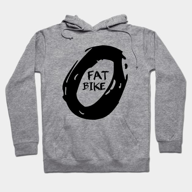 Fat Bike Hoodie by mailboxdisco